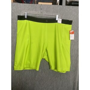 Athletic Shorts Men's Neon Green Sports Illustrated Elastic Waist Sz 2XL
